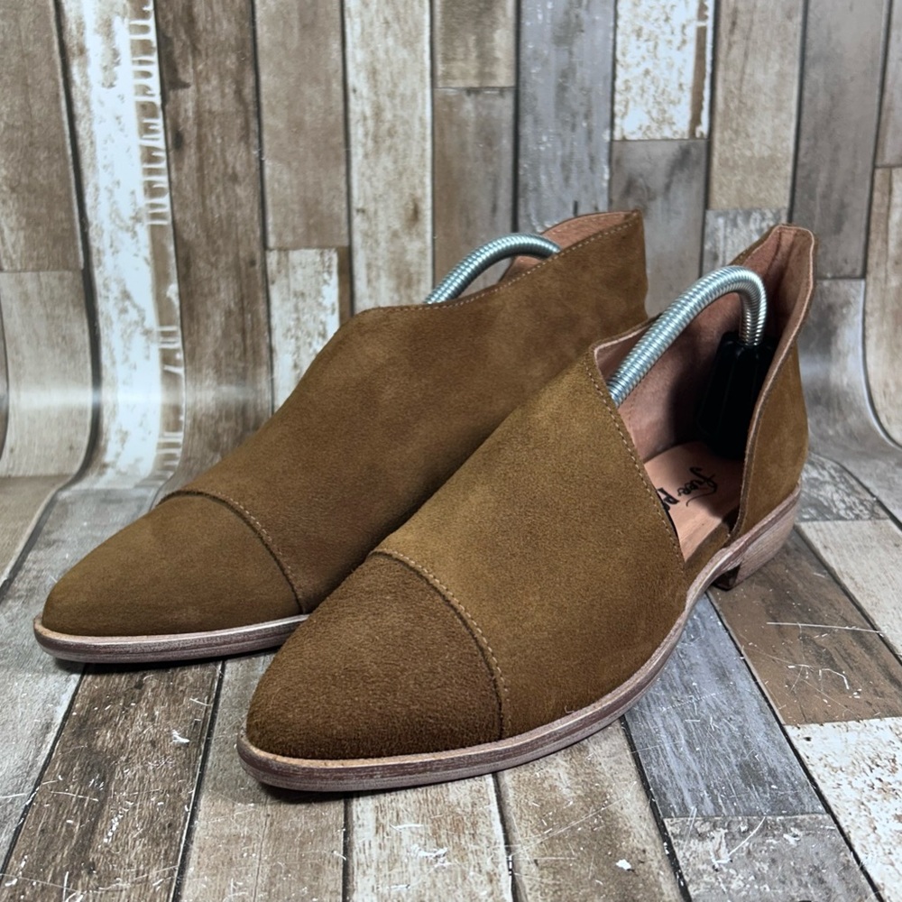 Brown Suede Women's Shoes